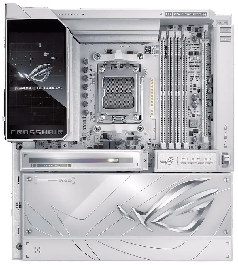 Coslada Gaming - Montaje Placa Base ASUS ROG CROSSHAIR X870E GLACIAL Coslada