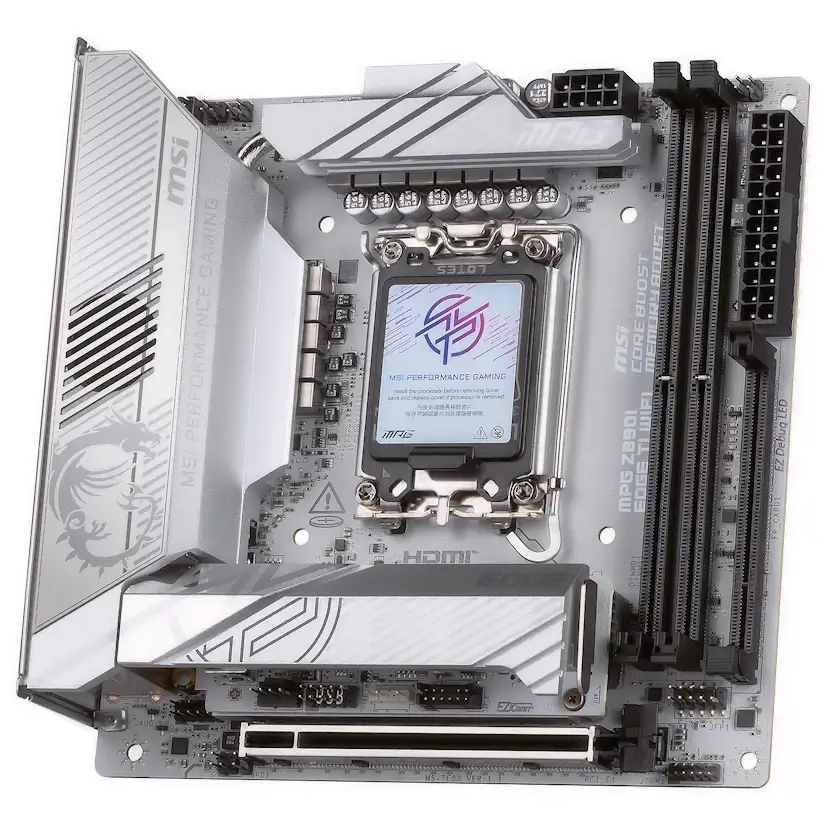 Montaje Placa Base MSI MPG Z890I EDGE TI WIFI Gaming PC Coslada